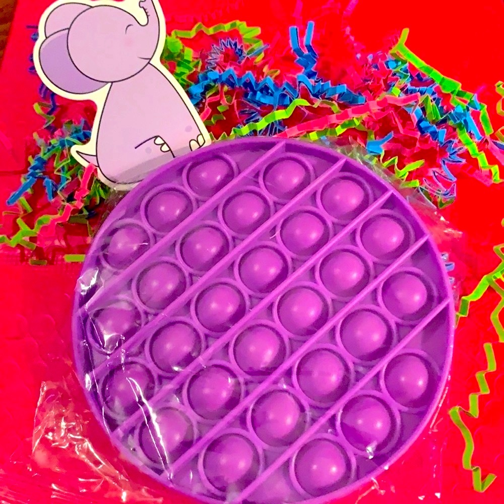 💜 Pop It Round Fidget/Stress Relief Toy